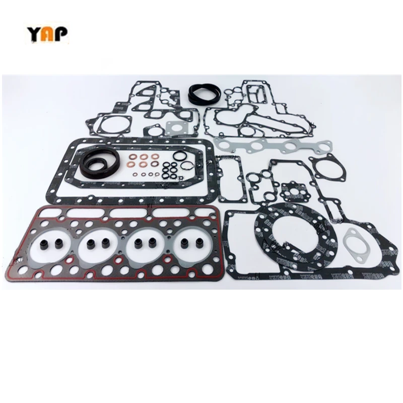 

Overhaul Gasket Kit FOR kubota engine LOADERS Excavator Tractor Engine V1512