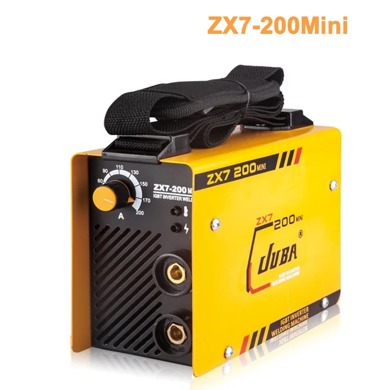 Mini ZX7-200 200A 6.5KVA IP23 Inversor Arco Máquina de solda elétrica MMA Soldador para trabalho de soldagem e trabalho elétrico