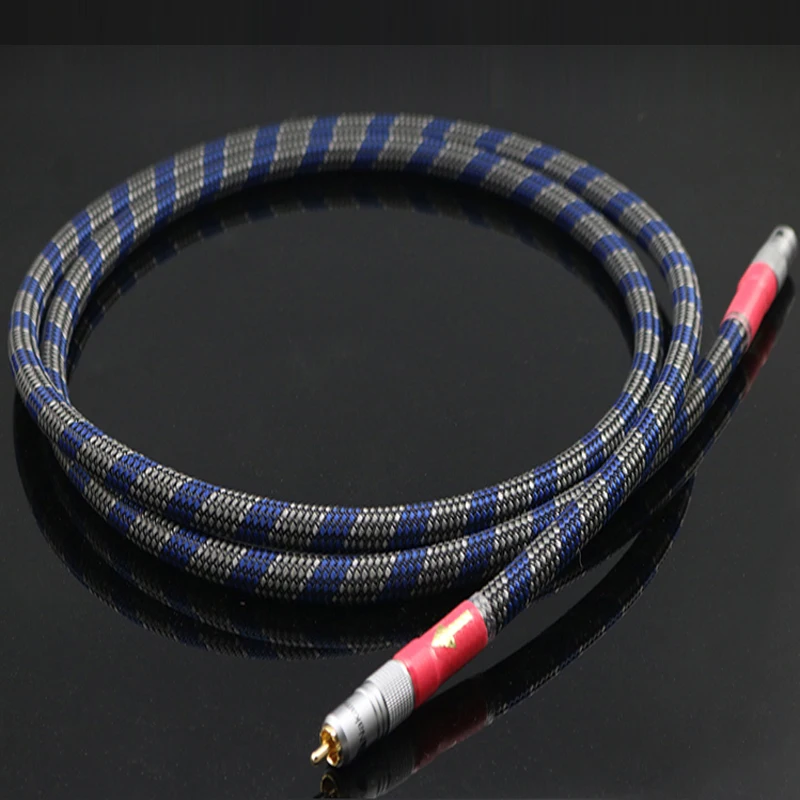 

Hi-Fi 8N OFC Ortofon Hi-Fi коаксиальный кабель Высокое качество ЦАП 75 Ом Hi-Fi цифровой кабель RCA