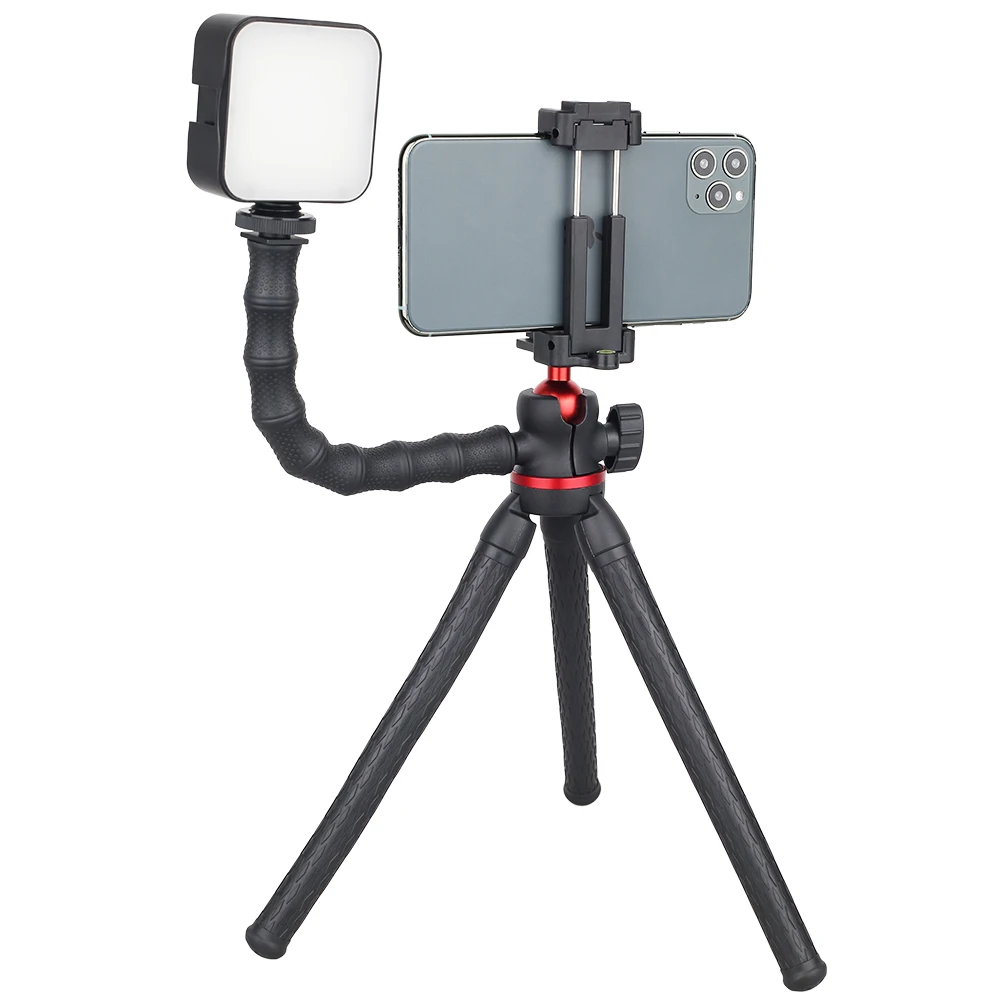 Statief Voor Telefoon Mobiele Camera Octopus Houder Smartphone Selfie Stok Flexibele Mini Statief Cellphone Stand Gopros Bal Hoofd DT45