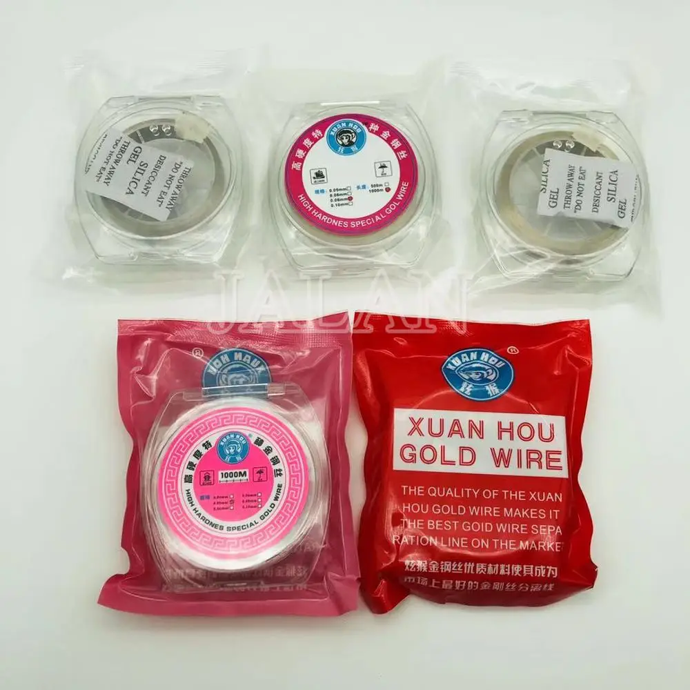 XUANHOU провод марки обезьяны 1000 м для 0,04/0,05/0,06 мм LCD OLED отдельный провод очень гибкий стеклянный ЖК-инструмент
