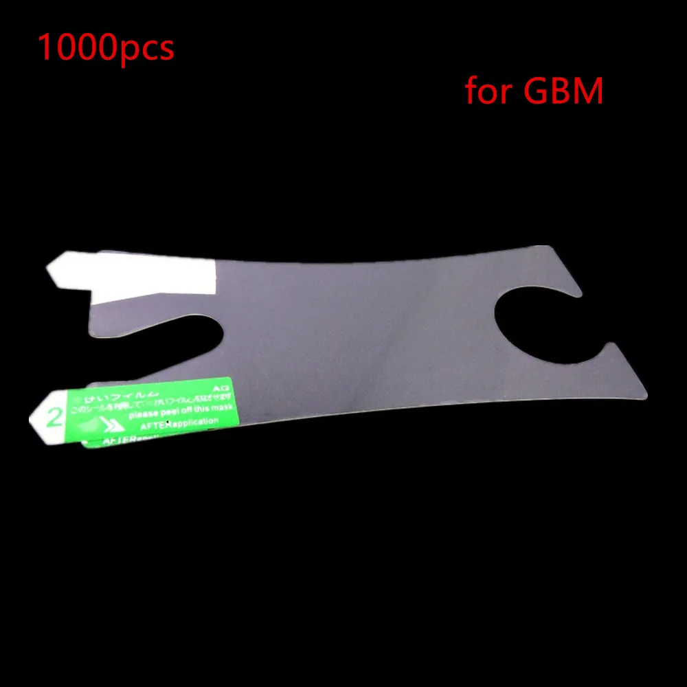 1000pcs LCD Screen Protector Protective Film For GBM Console