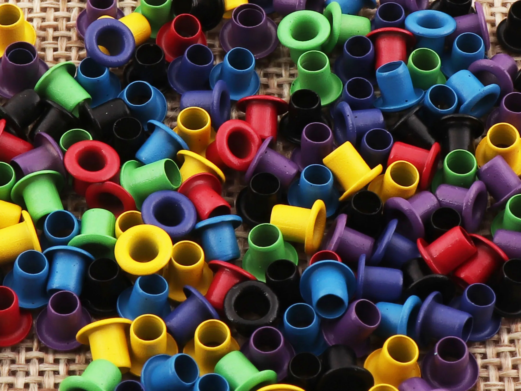 500 PCS Colorful Eyelets metal purse round hole eyelet,sewing clothing eyelets shoe eyelets-2mm