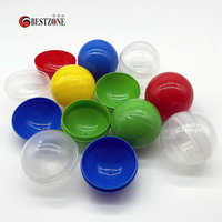 100Pcs 60MM 6CM Plastic Surprise Balls Kids Toy Capsules Colorful Empty Eggshell Can Open For Vending Machine Kids Child Gift