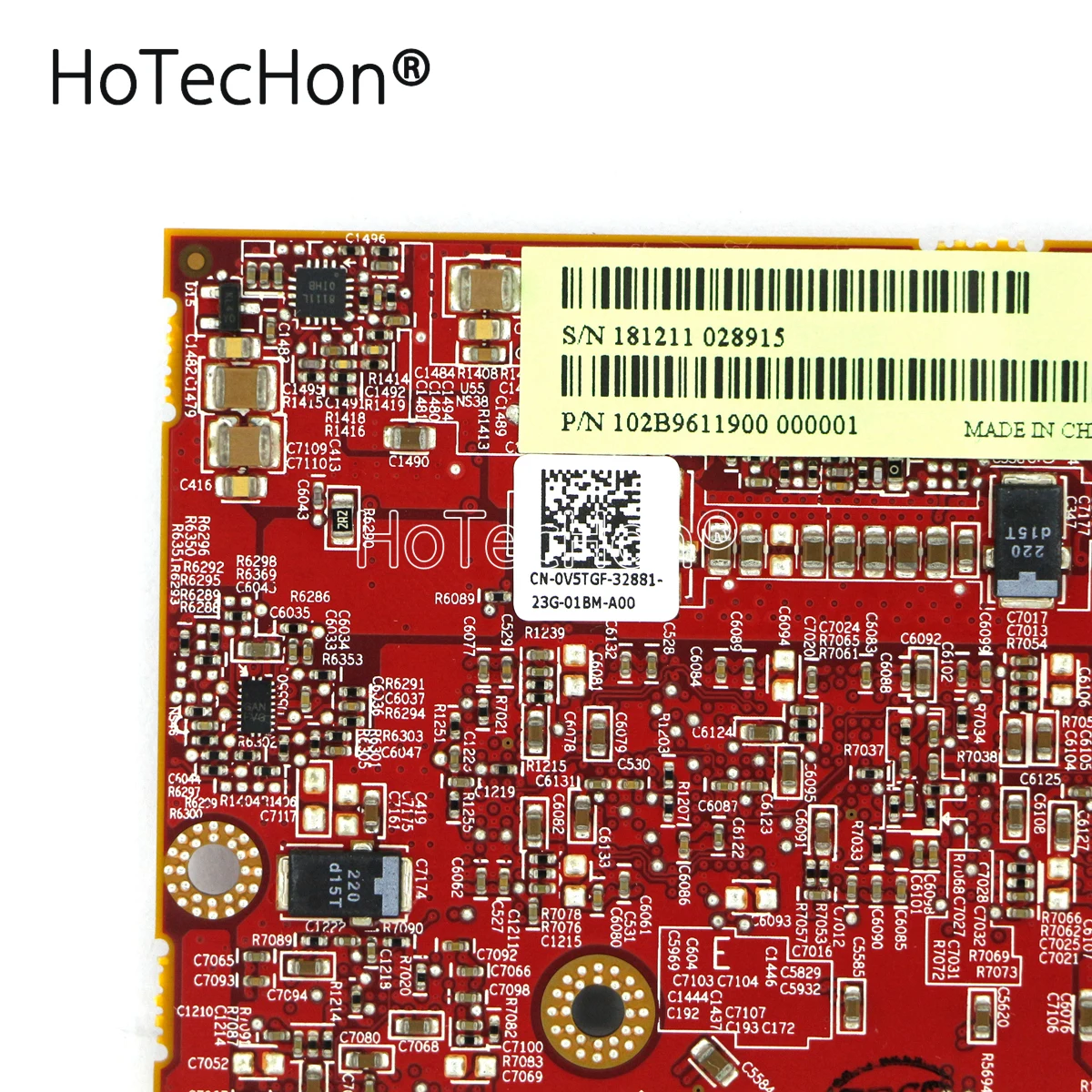 V5TGF - AMD Radeon HD 6870M 1GB видеокарта для Dell Alienware M17x R3