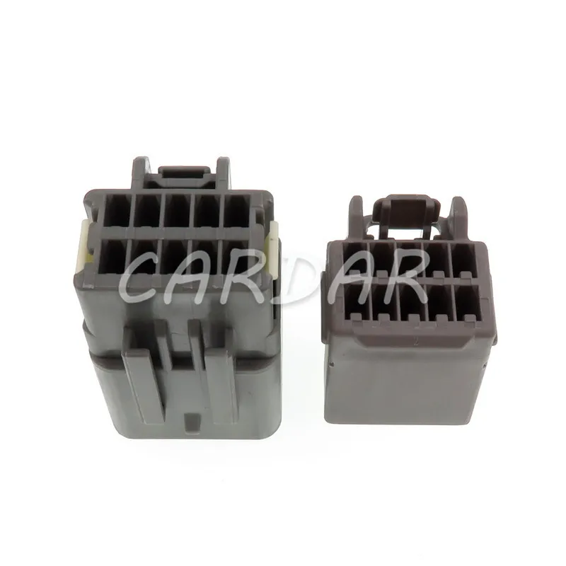 1 Set 10 Pin 7282-6455-40 7283-6455-40 AC Assembly Car Auto Rearview Mirror Cable Socket Connector For Ford