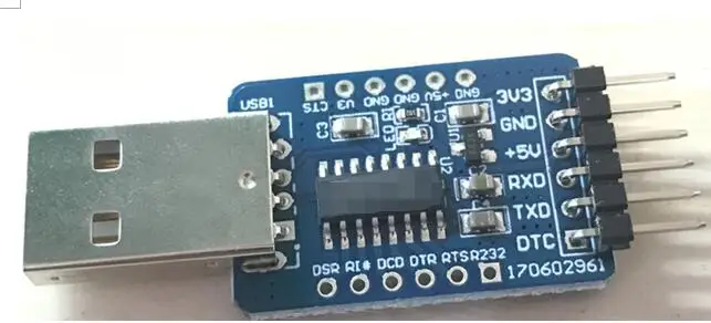 

USB to Serial Port Module TTL Serial Port Support 5V 3V Lead to Various Interfaces