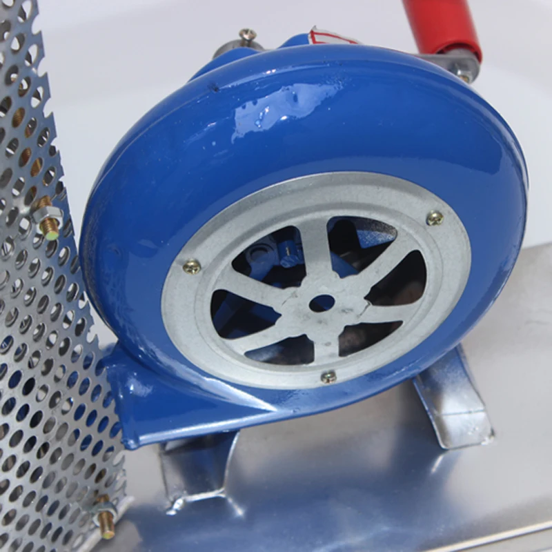 Pengasap Tipe Blower Yang Dioperasikan dengan Tangan, Lebah Asap dan Lebah, Baja Tahan Karat Anti-panas Pengasap Besar, Daya Angin Dapat Dikontrol