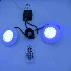 Luz LED IP68 para Piscina, foco impermeable de 12V, 9W, 12W, RGB, para exteriores e interiores, Luz subacuática para fuente, Luz de paisaje