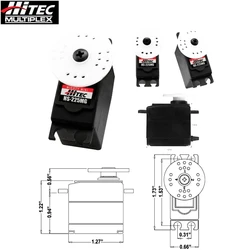 Servo potente di BB dell'ingranaggio del metallo di coppia elevata di HS-225MG HS225MG 4.8V-6.0V di Hitec Mini