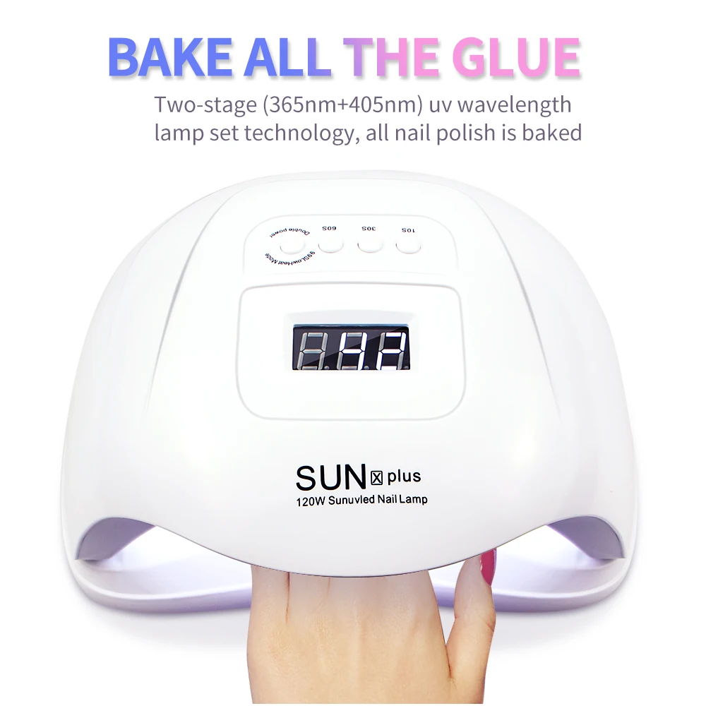 Professional Gel Polish LED Nail Dryer Lamp Nail Care Beauty Home Salon 48W Sunuv Nail Lamp