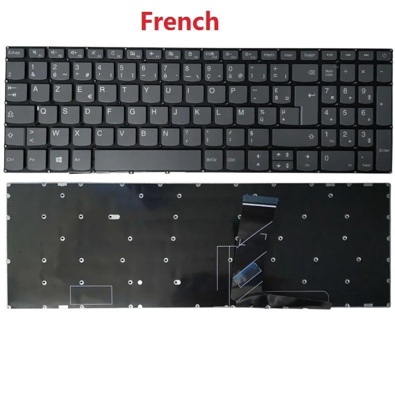 Teclado fr para lenovo ideapad 320-15 320-15iap 320-15ast 320-15ikb 320-17ikb 320-17ikb 320-17320s-15320ikb