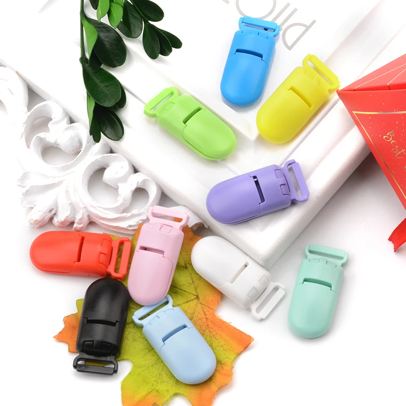 LOFAC-clip de plástico para creación de joyas, accesorios para collar, colgante, 15mm, 50 unidades por lote
