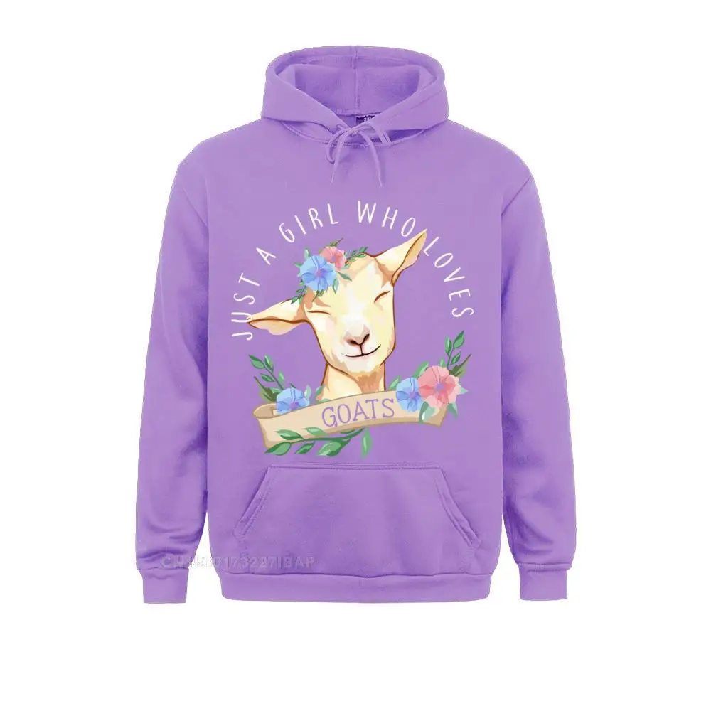 Just A Girl Who Loves Goats Farmer Women Goat Pullover Hoodie Sweatshirts Fashion Cartoon Men's Hoodies Hip Hop Clothes