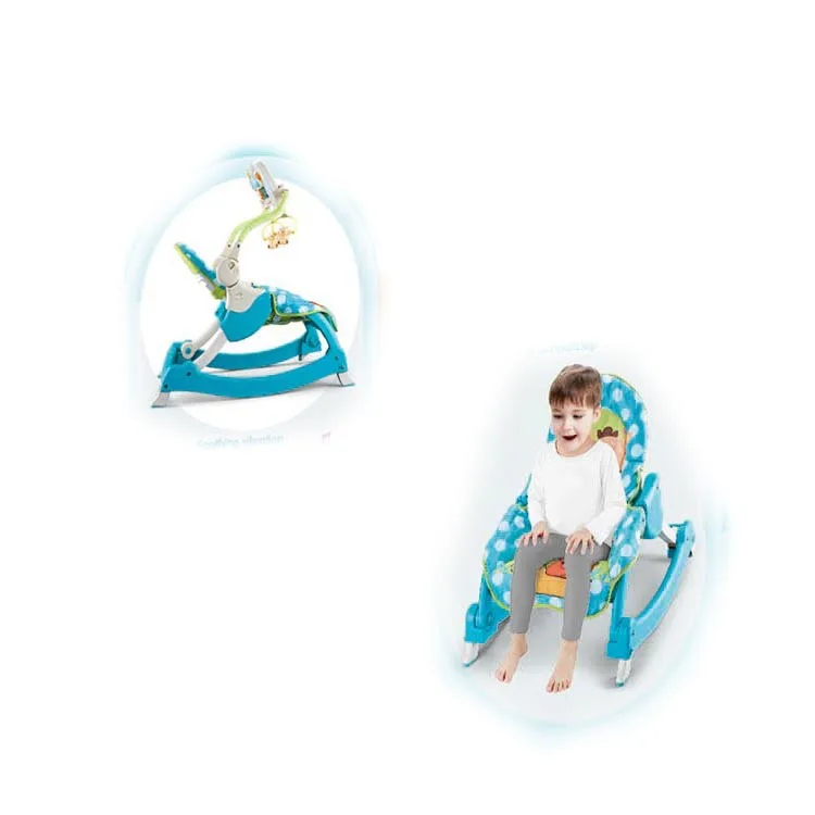 Cadeira de balanço para crianças recém-nascidas, Baby Trollers, Confortável Música Dormir Brinquedos, Carga Interna de 15kg, 84x51x78cm, 0 a 36 Meses