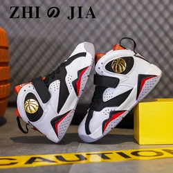 2025New Sneakers Children's Basketball Shoes For Boys Non-slip Kids Sport Shoes Boys Sneakers Outdoor Sneakers Boy Trainers Soft