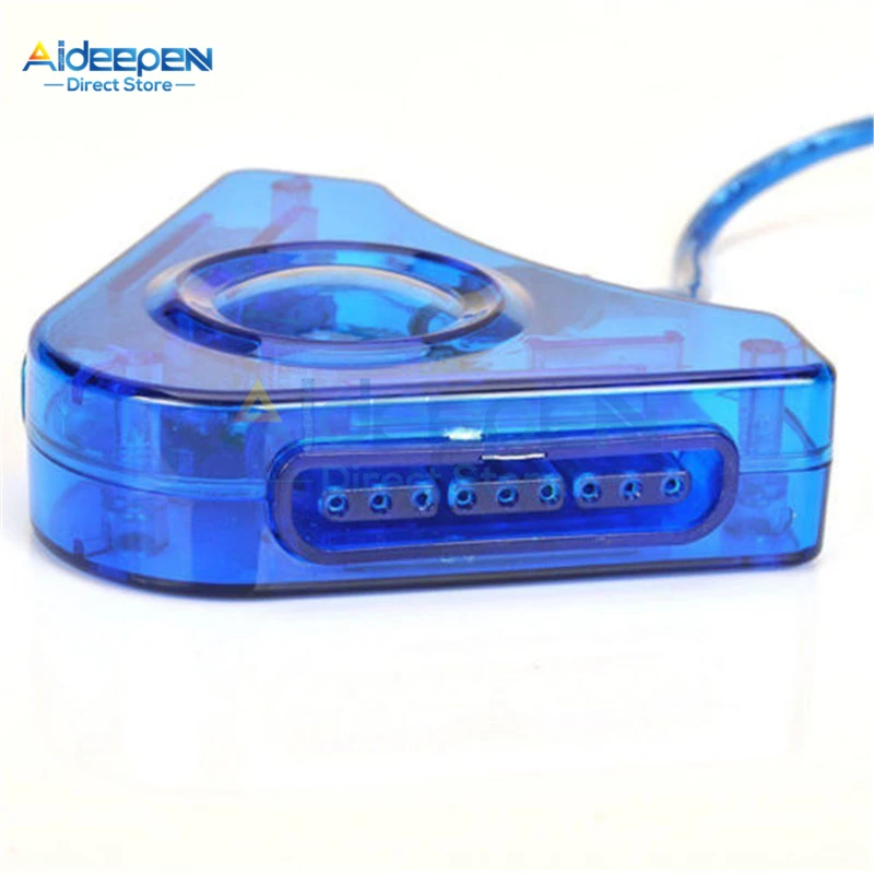 USB2.0 PS PS2 Để Giao Tiếp PC Cáp Cho PS1 PS2 PSX Với Máy Tính USB Bộ Điều Khiển Kép Playstation 2 Máy Tính USB Joypad Bộ Điều Khiển Trò Chơi