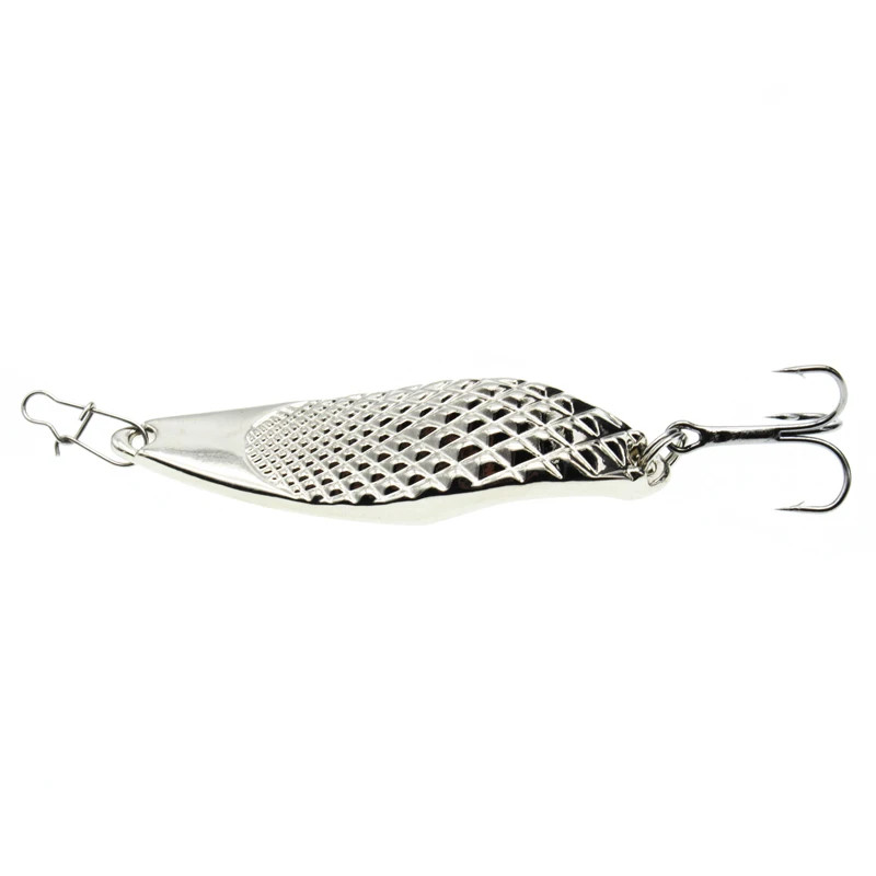 Leurres de pêche WobJeff Spinner, appât en métal, cuillère artificielle, basse dure, paillettes, paillette, hameçon en acier, 10g, 15g, 20g, 1 pièce