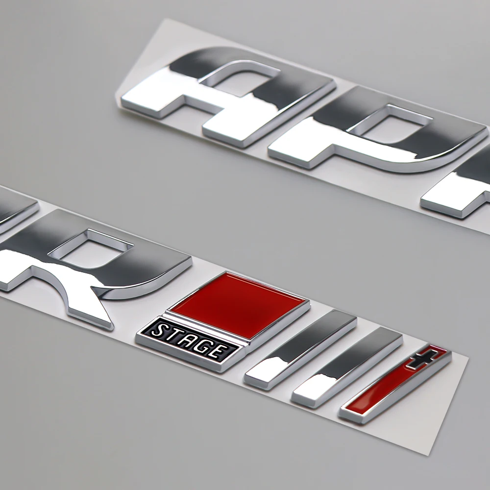 شعار سيارة ABS ABS لديكور الجذع ، المرحلة الثالثة ، ملصق جذع جسم السيارة لفولكس فاجن فولكس فاجن T5 CC Scirocco Tiguan Mk2 بولو 6R Jetta Mk6 Gti Golf ، شعار ثلاثي الأبعاد