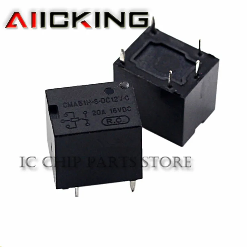 

5pcs/lot CMA51H-S-DC12V-C 5PIN 20A Replaces the CS35 Lift Window Relay BD-SS-112D