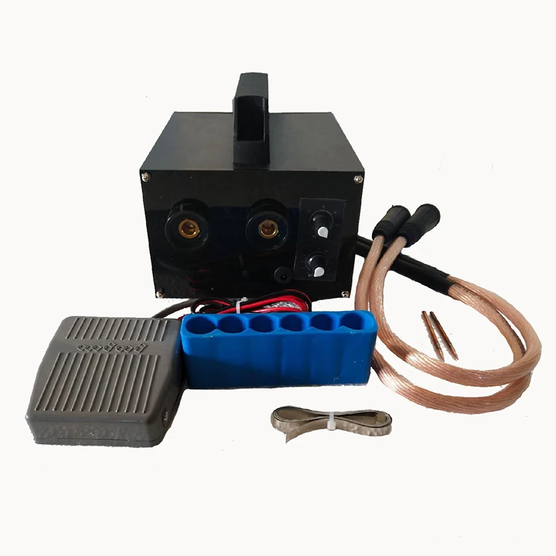 18650 lithium battery butt welding machine DIY lithium battery welding special small spot welding machine pure nickel plating