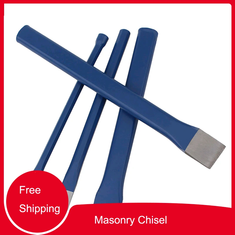 Masonry Chisel Hand Tool Stone Ice Sculpture Chisel Tools Carving Flat Chisel Cement Chisel Masonry Tool