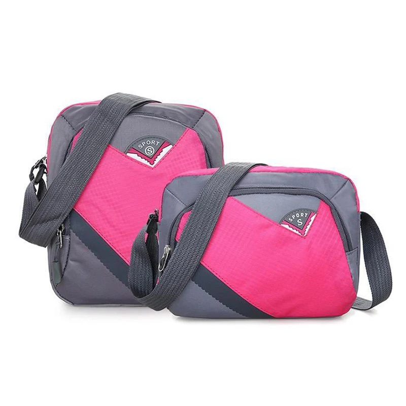 2021 damska torba nowa nylonowa rozrywka mała torebka Crossbody w średnim wieku torba Mommy Mini płótno torba na telefon komórkowy torba na ramię