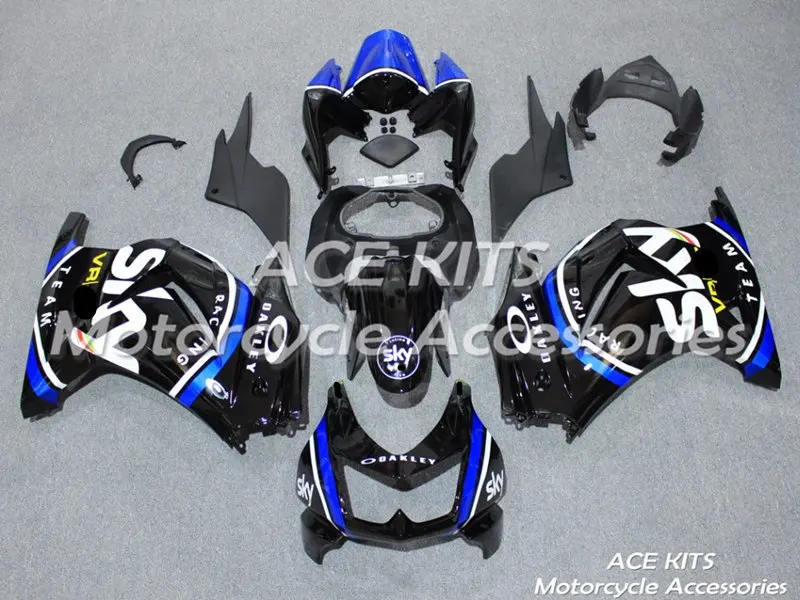 New ABS motorcycle Fairing Fit For Kawasaki Ninja250 2008 2009 2010 2011 2012 Bodywork Injection mold ACEKITS Store No.0183