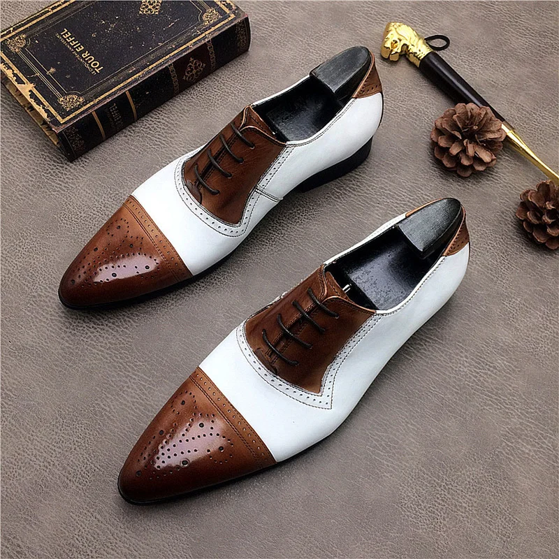 PU Leather Men Shoes Low Heel Loafers Dress Shoes 2021 Autumn Ankle Boots Retro Male Casual Shoe Wedding Shoe Sapato Masculino