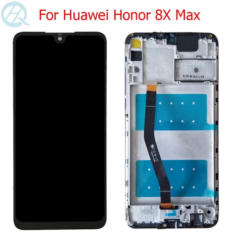 

7.12" LCD For Huawei Honor 8X Max Display With Frame Touch Screen Digitizer Assembly ARE-AL00 ARE-L22HN AL10 LCD Screen