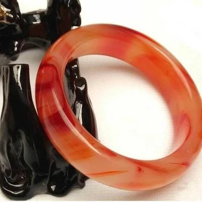 

Natural Chicken Blood Jade Two-Color 54-62mm Bracelet Elegant Princess For Mom For Girlfriend Woman Jewelry