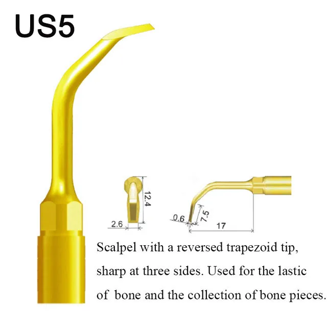 VVDental Piezosurgery-Spitzen Knochenschneiden Sinuslift Implantat für Mectron Woodpecker Dmetec NSK Dental-Handstück Piezosurgery – Detail 8