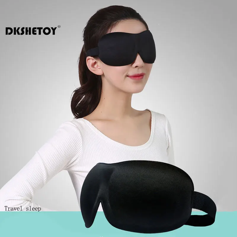 Sleeping Mask for Travel 3D Eye Mask Sleep Soft Padded Shade Cover Rest Relax Blindfold Personal Health Care fast shipping