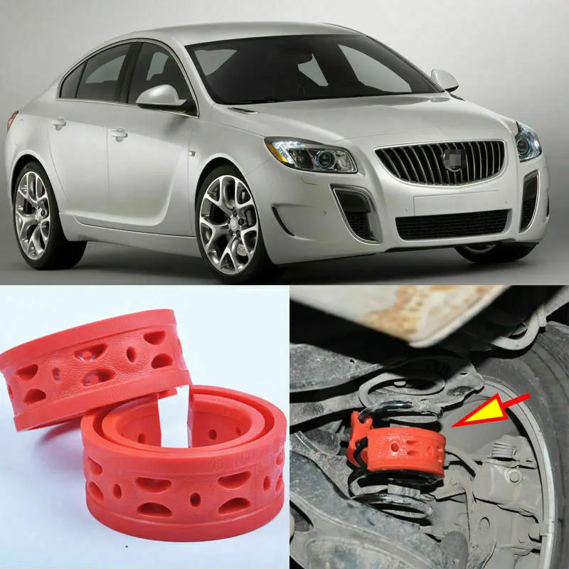 

2pcs Rear Air Suspension Shock Bumper Spring Coil Cushion Buffer For Buick Regal