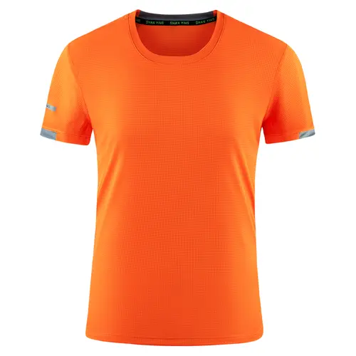 Summer Men’s And Women’s Quick-drying T-shirt Custom Logo Printing Embroidery Team Sportswear Running Shirt, 99.9% Fiber - Image 13