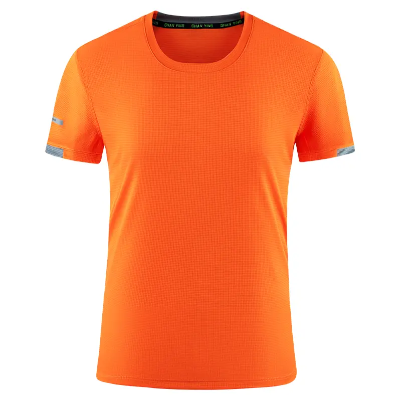 Summer Men’s And Women’s Quick-drying T-shirt Custom Logo Printing Embroidery Team Sportswear Running Shirt, 99.9% Fiber - Image 13