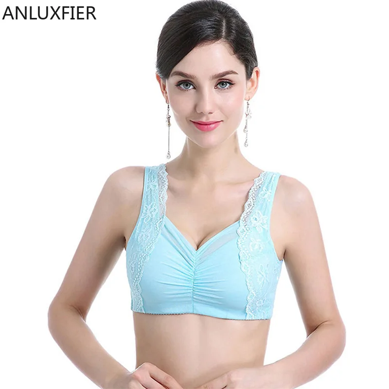 

H9631 Lady Special Bra After Breast Cancer Surgery Put Silicone Prosthesis Underwear Bras Without Steel Ring Lace Lingerie Bra