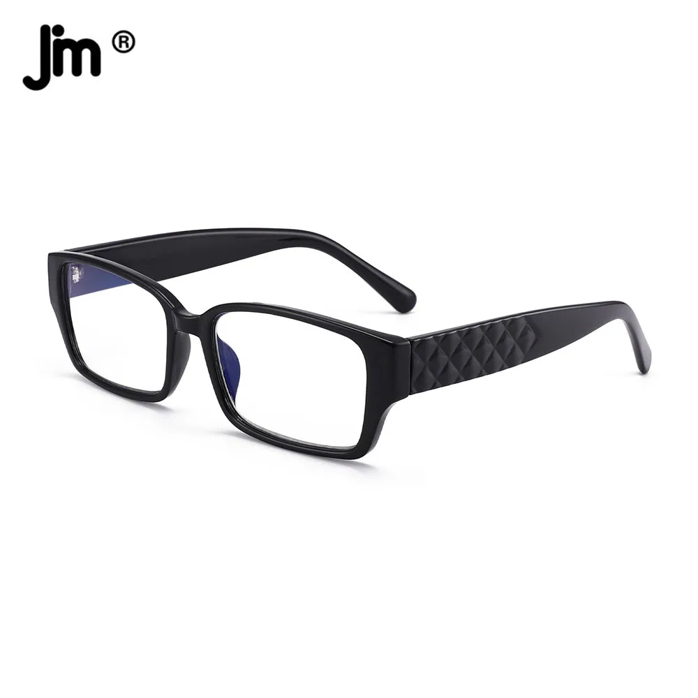 JM Vintage Blue Light Blocking Reading Glasses Women Brand Designer Retro Square Anti Blue Ray Reading Glasses