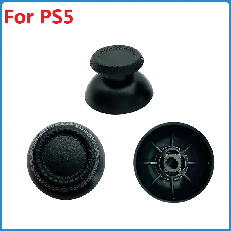 2Pcs/Set 3D Thumbstick Caps Analog Joystick For Sony PlayStation 5 PS5 Controller Thumb Stick Mushroom Game Head Replacement