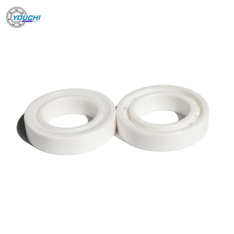 Youchi 2pcs 6903 CE 17x30x7 mm ZrO2 Full Ceramic Ball Bearings 6903CE 17*30*7 mm Zirconium Oxide Bearing