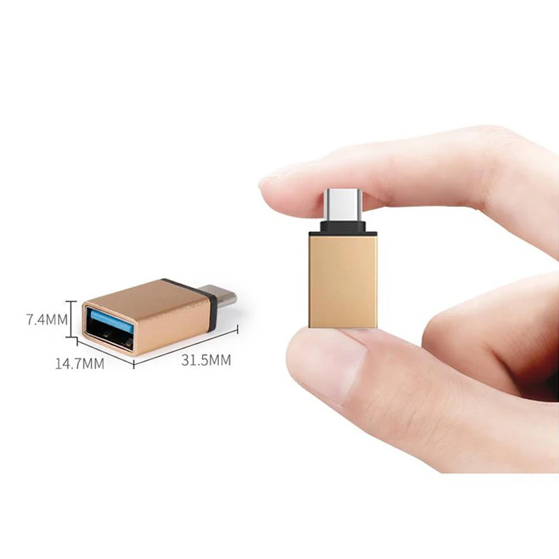 Type C Adapter USB-C Type-C to USB 3.0 Converter Phone OTG Cable for Samsung S8 S9 Note 8 Huawei Mate 9 P20 Xiaomi Mix 2S USB C