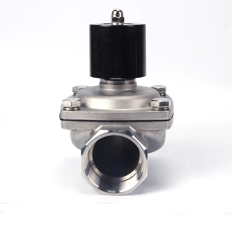 Low Pressure Normally Closed Stainless Steel Solenoid Valve 24v DN32 1-1/4inch for Musical Fountain