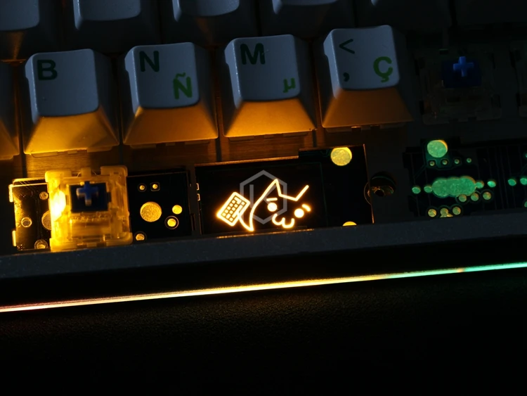 xd84 pro 75% eepw84 Custom Mechanical Keyboard Supports TKG-TOOLS Underglow RGB PCB programmed kle Kimera core Lots of layouts