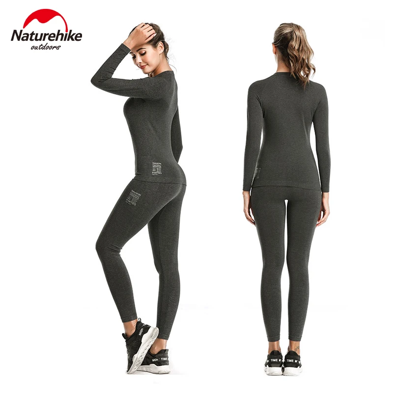 Naturehike Warm HeatMax Underwear Man and Woman Self-heating Fitness Winter  Ski Sport Function Office Work Thermal Underwear