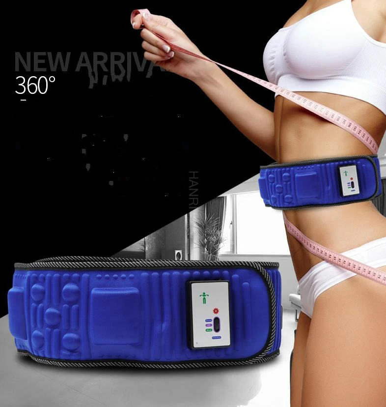 

Electric Slimming Belt Lose Weight Fitness Massage X5 Times Sway Vibration Abdominal Belly Muscle Waist Trainer Stimulator