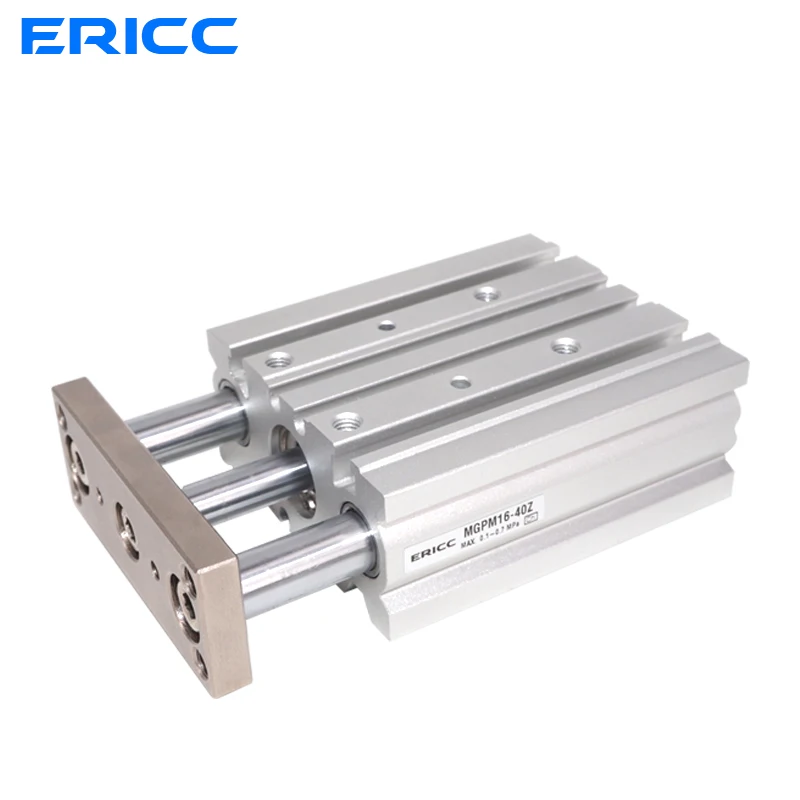 SMC Type Compact guide cylinder Thin Three axis air pneumatic cylinder with guide rod MGPM bore 12 mm stroke 10-150mm MGPL12