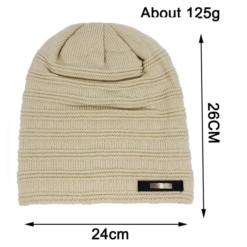 ALTOBEFUN Winter Warm Hat For Adult Unisex Outdoor New Wool Men Women Knitted Beanies Skullies Casual Cotton Hats Cap HT145B