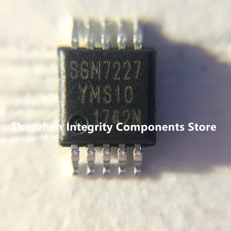 Wholesaler SGM7227YMS10G/TR MSOP-10 30pcs/lot Analog switching chip Original