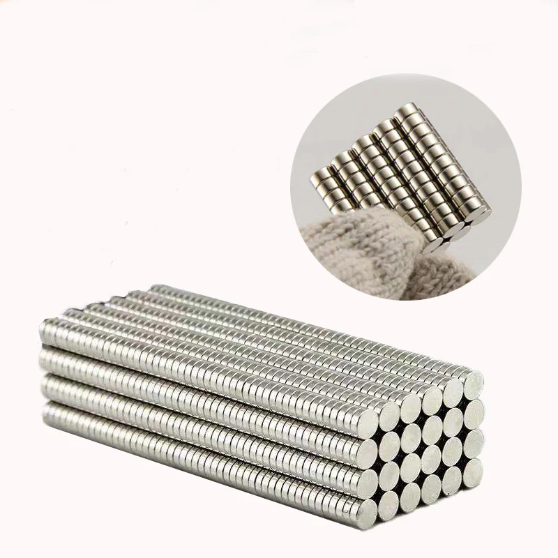 20 50 100PCS 2X1 2X2 2X3 2X5 2X10มม.แม่เหล็ก N35 Rare Earth Neodymium แม่เหล็กถาวร