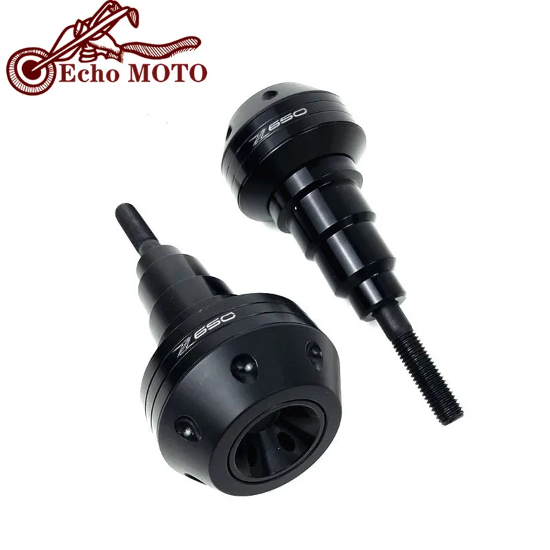 إطار حماية من السقوط للدراجات النارية ، واقي انسيابي مضاد للتصادم ، واقي وسادة حماية لـ Z650 nindja650-1500 ، شعار